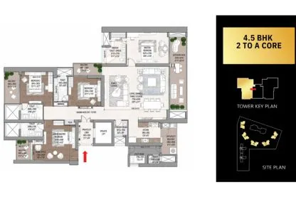 Signature-Titanium-spr-4.5BHK-Floor-Plan 